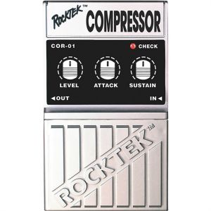 ROCKTEK - Cor-01 Compressore Effetto A Pedale Per Chitarra Elettrica