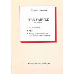 Curci - Oronzo Persano Tre Fabule