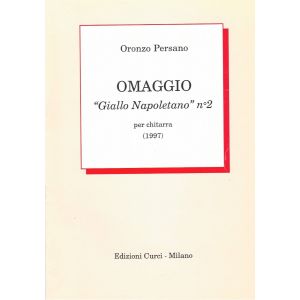 Curci - Oronzo Persano Omaggio Giallo Napoletano N. 2