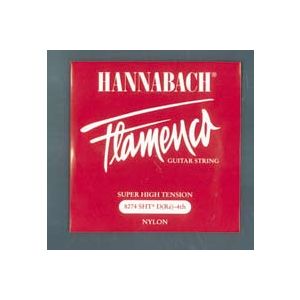 HANNABACH - E827 Sht Set Red Muta Per Chitarra Flamenco
