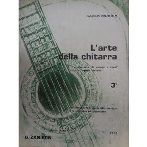 ZANIBON - P.Muggia L'arte Della Chitarra 3 Volume