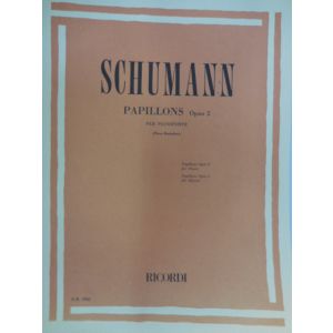 RICORDI - Schumann Papillons Op.2 Per Pianoforte