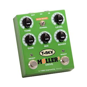 T-REX - Moller 2 distorsore overdrive effetto a pedale per chitarra elettrica