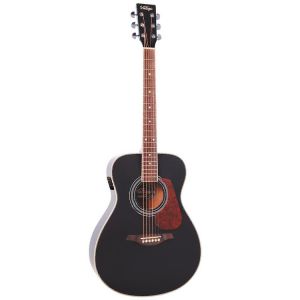 VINTAGE - Ve330 folk Guitar Black